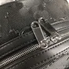 Männer Frauen Rucksack Schulter Tasche Handtasche Klassische Brief Echtes Leder Schwarz Farbe Rucksäcke Große Kapazität Reise Duffle Bags275k