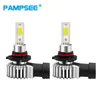 2PCS LED CAR FARÇO H7 H4 BULBA H8 H1 H3 H11 HB3 9005 HB4 9006 Lâmpadas de nevoeiro Automóvel 3000K 6000K 12000K