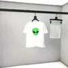 21SS män tryckta T-shirts Kärlek Mask Paris bokstäver Män Kläder Kortärmad Mens T-shirts Tag Letters Polo Ny svart vit 06