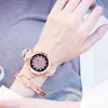 2021 Women Watches Set Starry Sky Ladies Bracelet Watch Casual Leather Sports Quartz Clock Relogio Feminino275h