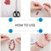 Handmade Lampwork 3D Strawberry Fruit Spacer Loose Beads for Bracelets Necklace Earrings DIY Kawaii Jewelry Making