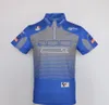 Ny sommar GP Racing Polo Shirt Motorcykel Ridning kortärmad riddare snabbtorkande andningsmässigt lag enhetlig lokomotiv lapel