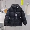 Giacche Parka da donna Piumino firmato Cappotto di media lunghezza Moda invernale Alta qualità Abbigliamento femminile Soprabito Cappotti da donna Taglia calda S-L