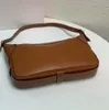 Mais novo Designer C's Romy Baguete Bolsas Genuínas de Couro de Bezerro Simples Feminino Bolsa de Alça Ajustável de Um Ombro Fechamento com Zíper Bolsas de Lona Internas Bolsas de Moda Carteiras