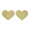 Heart Shape Disposable Soft Women's Nipple Covers Breast Petals Sexy Chest Stickers Adhesive Bra Nipple Cover Accessories