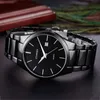 Curren Luxe Klassieke Mode Business Mannen Horloges Display Datum Quartz-horloge Horloge Roestvrijstalen Mannelijke Klok Reloj Hombre Q0524