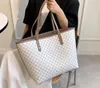 HBP 2 Pcs/set Designer High Capacity Tote Handbag for Women 2021 Trends Designer Striped Shopper Shoulder Shopping Bag