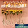 Transparente Handtasche PVC-Blumen-Verpackungstasche Weihnachtsgeschenk-Blumenstrauß-VerpackungKleiner Frauen-Organizer
