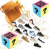 Mystery Box Mens Womens тапочки дизайнер слайд меховые шерстяные тапочки сюрприз подарок пакет баскетбол обувь случайные кроссовки бегущие пены бегун вышивка сандалии
