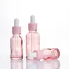 Mode Mini 10 ml 20 ml bouteille de parfum en verre en gros flacons compte-gouttes vides rechargeables de déodorant à l'huile essentielle