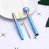 Nieuwe Collectie Parel Metalen Balpen Pennen Queens Crutch Pen School Office Supplies Signature Business Pen Student Gift RRF13257