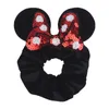 36 color halloween Christmas Cartoon sequined Mouse Ears Headband Big Bow Headbands Headwrap Fabric Elastic Bowknot baby wide6324647