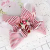 New Christmas Tree Snowman Large Hair Bows with Clips Xmas Gifts for Women Girls Kids Hair Accessories