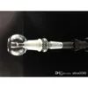 Oljeplatta hookahs 14.5 18.8 Glas Man -Males Adapter Dome och Glass Nail Set för Bongs Rigs