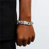 Link Chain Hip Hop 14mm Iced Out Baguette koperen koper kubieke turen armbanden zirkoon cz armband bling voor mannen vrouwen sieraden inte22