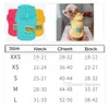 Pet Sweater Hoodies Warm Winter Dog Clothes Dog Apparel for Small Dogs Chihuahua Puppy Outfit of Fashion Rainbow Design Coat Yorkie Hoodie Wholesale Yellow XXS A262