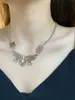 Iamubaba Nouveau style Misbhv Collier de chaîne métallique sanskrit0121194773