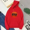 Женские толстовки для толстовки Хэллоуин друзья Crewneck Толстовка в эстетиках Осень 2021 Женщины Ужас фильма Зимняя Одежда Плюс Размер Панк Вин