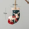 Kerstmis schattige hanger cartoon houten walnoot man trojan paard hangers vakantie decoraties WY1429