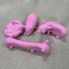 Decomprimir engraçado e ventilação porco rosa mini aperto brinquedo pitando qualquer forma de porcos para aliviar o rebotão lento do tédio