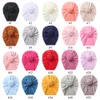 Chapeau de bébé tressé en coton solide pour enfants nouveau-nés, bonnets d'escargot, casquettes d'hiver et d'automne, Turban doux pour bébé garçon et fille, nouveau couvre-chef