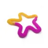 jouets de décompression d'évent pour enfants soufflet télescopique tube extensible de couleur sensorielle drôle tube télescopique jouet