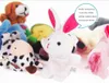 Brinquedos de educação precoce infantil, miniatura dedo animal bebê brinquedos de pelúcia, fantoche de dedo falando adereços 10 animais / 1 conjuntos, brinquedo de animal recheado