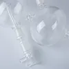 CA 7: e nyaste Infinity Waterfall Bong Oil Dab Rigs Hookahs Recycler Pipes med Diffused Downstem Universal Gravity Water Vessel Glass Bongs 14mm Female Joint WP2182