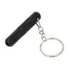 50mm hand mini draagbare metalen rokende pijpen snuff snurk sigaret houder accessoires met sleutelhanger ketting