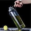 زجاجة مياه بلاستيكية بلاستيكية محمولة 1000ML BPA Direct Drink 1500ML 2000ML مع Infuser Tea 1.5L 2L 211122