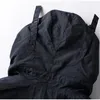 2021SSジャケット春秋のフード付きハーフジッパーポケットユースファッションKonng Gonngヨーロッパとアメリカンレジャースタイルメンズジャケット