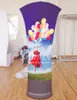 Portable Tension Fabric Banner Stand Exhibition Advertising Display with Thick Aluminum Frame Vivid Print Graphic Carry Bag