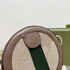 Mode Runde Umhängetaschen Designer Damen Messenger Bag Geldbörsen Luxus Geldbörse 20 cm Kette Dekoration
