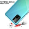 Ultrathin Phone Back Fodral Funda för Samsung Galaxy A01 Core A11 A21 A21S A31 A41 A51 A71 A81 A91 5G 360 Full omslagsfall Soft TPU-påsar