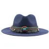 Sun Hats Women Men Men Western Cowboy Band Belt Zomerhoeden Wijd Zwerkte Ronde Top Casual Vintage Luxury Beach Outdoor Men Hoeden