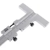 T-Type 0-160mm Vernier Caliper DIN862 Scraper Bridge Tool 0.05mm Fine Adjustment Carbon Steel Ruler Measuring Drop 210810