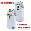 Nikivip Baylor Bears Jerseys Flo Thamba Jersey Devonte Bandoo Turner Adam Flagler Mark Vital NCCA Basketball Jerseys Mensカスタマイズステッチ