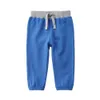 Mudkingdom Kids Autumn Pants Jogger Drawstring Baby Boys Girls Winter Casual Trousers 210615