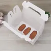 Gift Wrap 30Pcs Ivory Board Treat Box Disposable Meal Prep Containers Candy Cookies Cake Package Wedding Favor Boxes DIY Gifts Choco