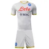 21 22 SSC Napoli Soccer Jerseys Shorts 2021 2022 Nápoles Home Away Kits Hird Futebol Lozano Mertens Insigne Osimhen Maglietta da Calciatore Men's Kids Camisas