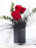 Geschenk Wrap Mini Blume Anordnung Box Umwickeln Eimer Florist Bouquet Boxen Barrel Verpackung Für Valentinstag Hochzeitsfeier