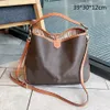 Klassische Retro 2021 Designer Umhängetaschen Einkaufstaschen Luxus Geldbörsen Handtaschen Dame Casual Totes Große Kapazität Schulter Tasche Gedruckt Blumen L2