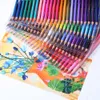 Professional Oil Color Pencils Set lapis de cor Artist Painting Sketching Wood Pencil for School Art Supplies Y200709