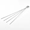 9pcs/Set Stainless Steel BBQ Tools Outdoor Barbecue Grill Utensils With Oxford Bags Stainless Steel Grill Clip Brush Knife Kit XDH1146