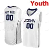 Nik1 Stitched Custom 0 Eric Cobb 1 Christian Vital 10 Bird 10 Brendan Adams 11 Boatright Uconn Huskies College Men Women Youth Jersey