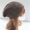 Beanie/Skull Caps Ladies Dames zachte warme winter gebreide slappe oversized lange mode beanie hoed pros22