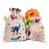 Candy cordon de coussin greffon cadeaux de bonbons enveloppe de coton pochette de tissu chauve