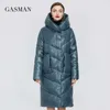 Gasman Plus Size Mode Merk Down Parka Dames Winterjas Uitloper Kleding Damesjas Vrouwelijke Puffer Dikke Jas 206 211012