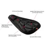 Fietszadel 3D Soft Fiets Seat Cover Comfortabel Foam Kussen Fietsen voor Accessoires Ademend