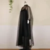 Seksi Kadınlar için Elbiseler Through Colisole Gevşek Artı Boyutu Maxi Uzun Elbise Bırak Akşam Doğum Günü Partisi 210527